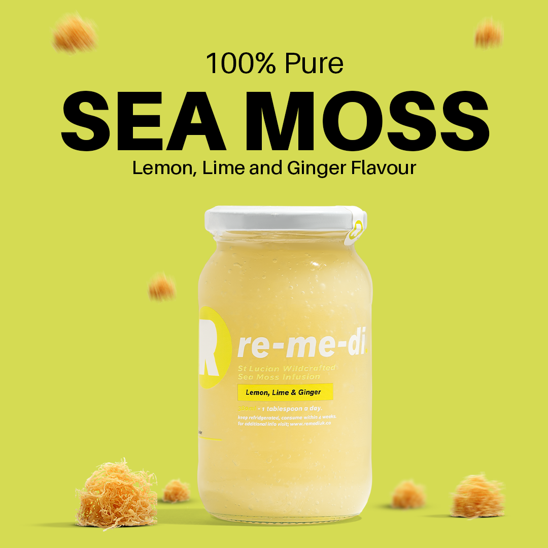 Lemon, Lime and Ginger Sea Moss Infusion (380ml)