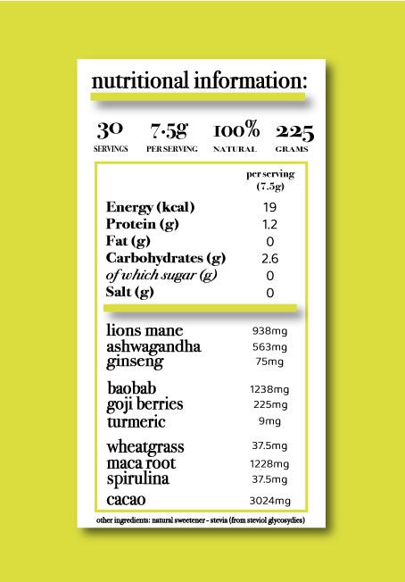 superfood powder