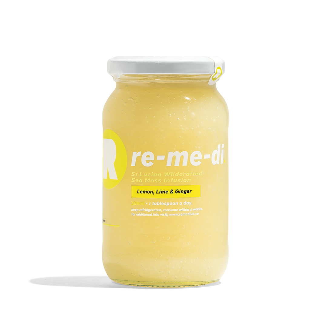 Lemon, Lime and Ginger Sea Moss Infusion (380ml)